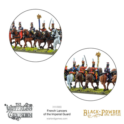 Black Powder: French - Battles: Waterloo - French Lancers of the Imperial Guard