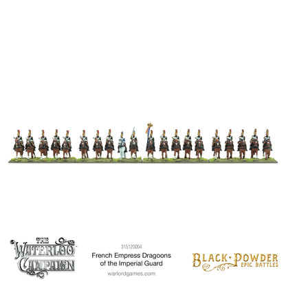 Black Powder: French - Battles: Waterloo - French Empress Dragoons of the Imperial Guard