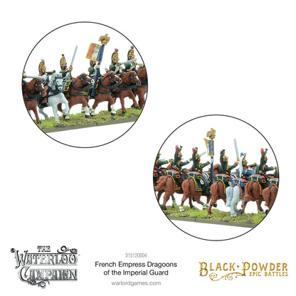 Black Powder: French - Battles: Waterloo - French Empress Dragoons of the Imperial Guard
