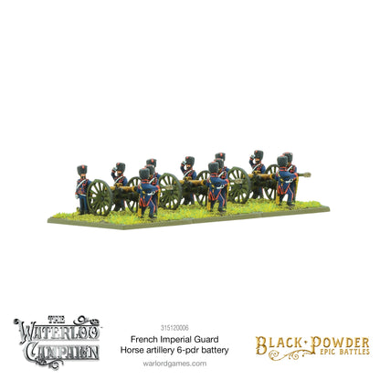 Black Powder: French - Battles: Waterloo - French Imperial Guard Horse artillery 6-pdr battery