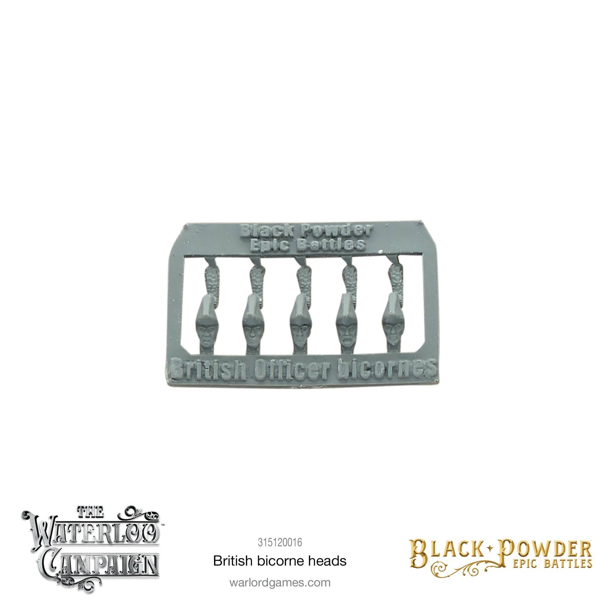 Black Powder: British - Battles - British bicorne heads