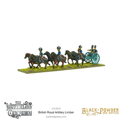 Epic Battles: Waterloo - Battles: Napoleonic British Royal Artillery Limber