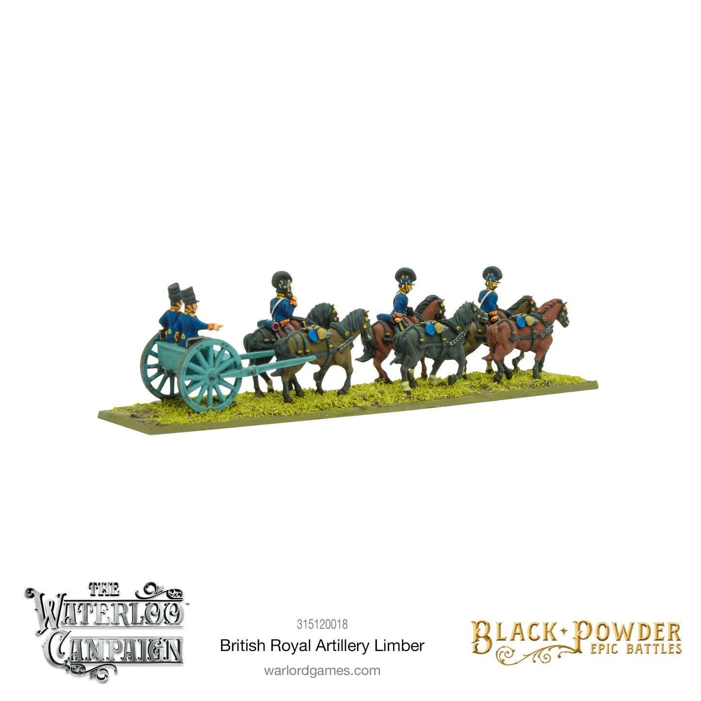 Epic Battles: Waterloo - Battles: Napoleonic British Royal Artillery Limber