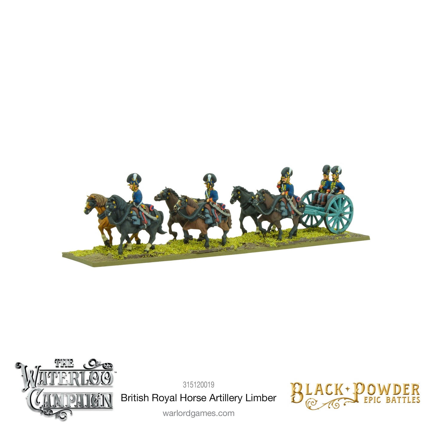 Epic Battles: Waterloo - Battles: Napoleonic British Royal Horse Artillery Limber