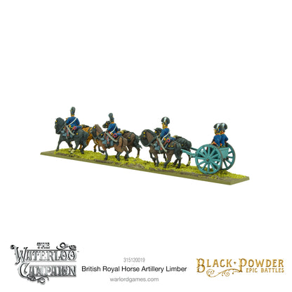 Epic Battles: Waterloo - Battles: Napoleonic British Royal Horse Artillery Limber