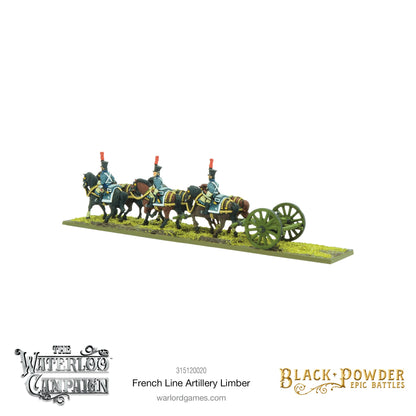 Epic Battles: Waterloo - Battles: Napoleonic French Line Artillery Limber