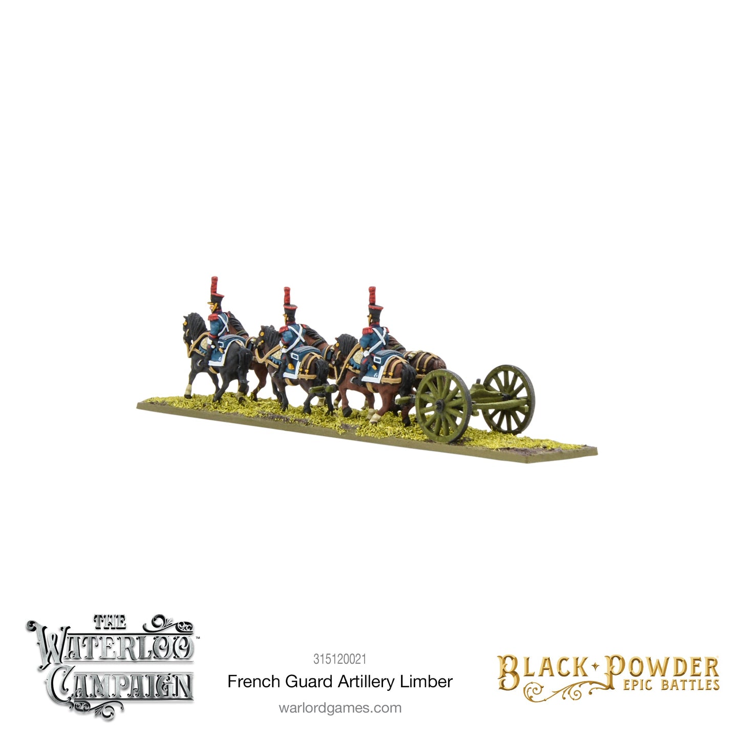 Epic Battles: Waterloo - Battles: Napoleonic French Guard Artillery Limber