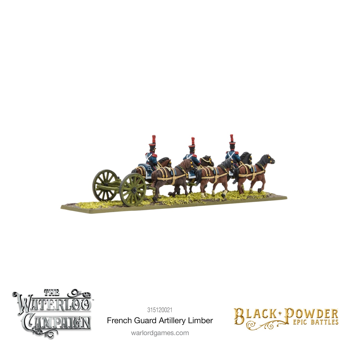 Epic Battles: Waterloo - Battles: Napoleonic French Guard Artillery Limber