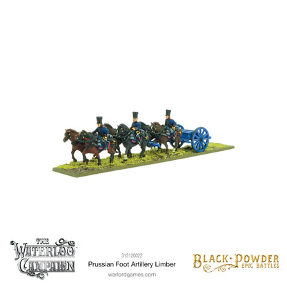 Epic Battles: Waterloo - Battles: Napoleonic Prussian Foot Artillery Limber