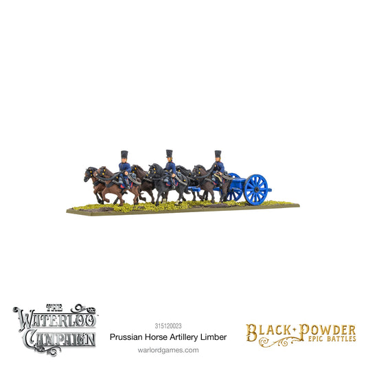 Epic Battles: Waterloo - Battles: Napoleonic Prussian Horse Artillery Limber