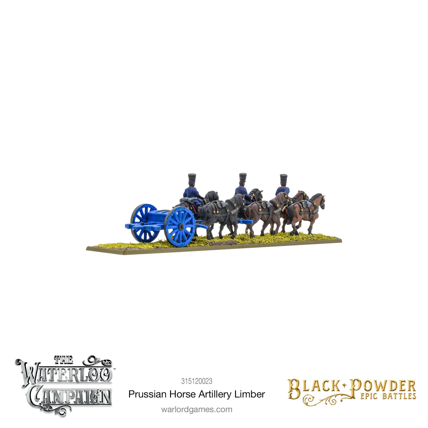 Epic Battles: Waterloo - Battles: Napoleonic Prussian Horse Artillery Limber