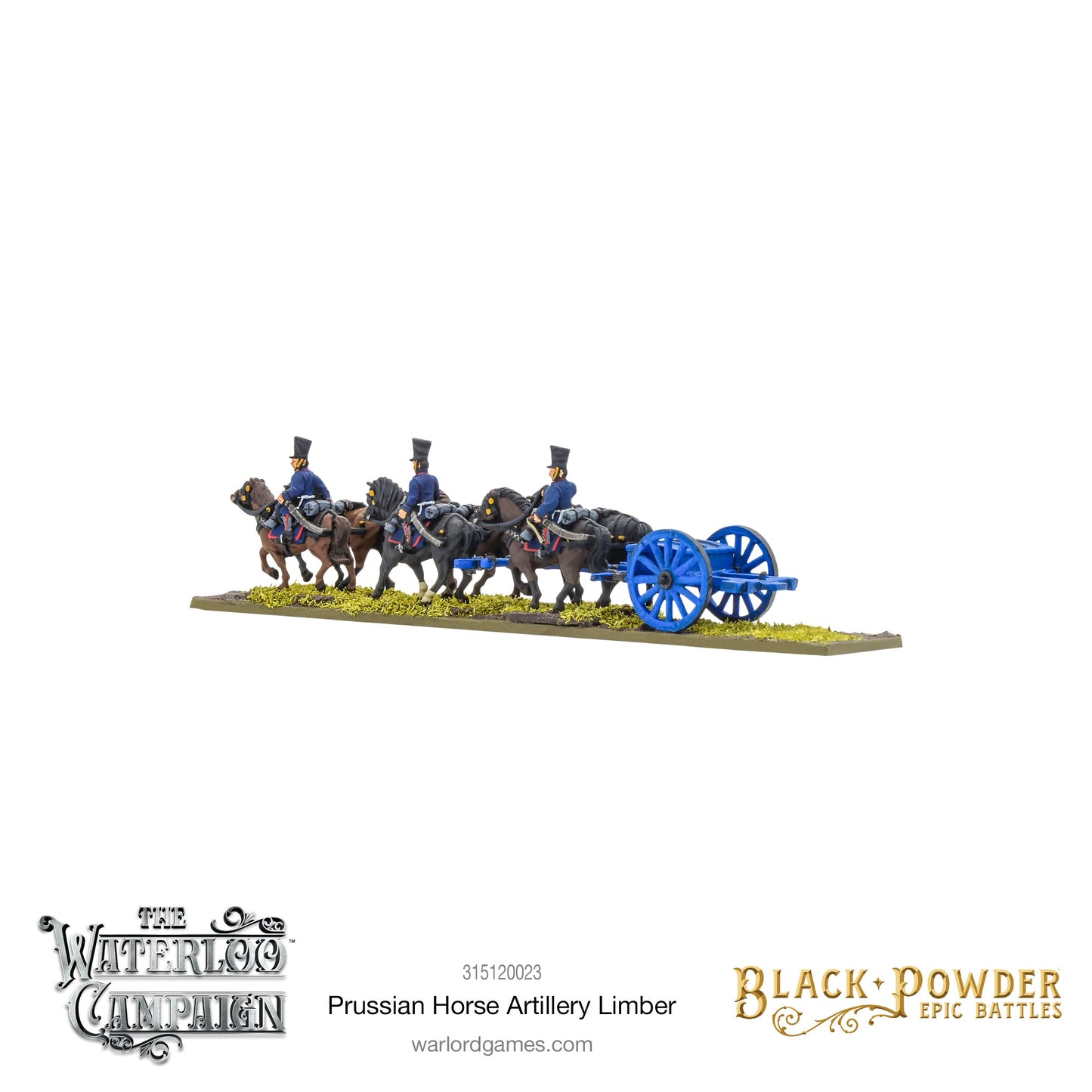 Epic Battles: Waterloo - Battles: Napoleonic Prussian Horse Artillery Limber