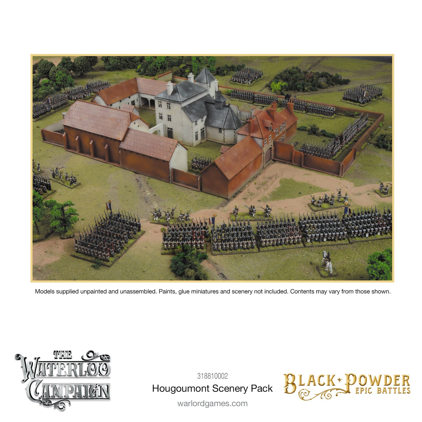 Epic Battles: Waterloo - Battles: Waterloo - Hougoumont Scenery Pack