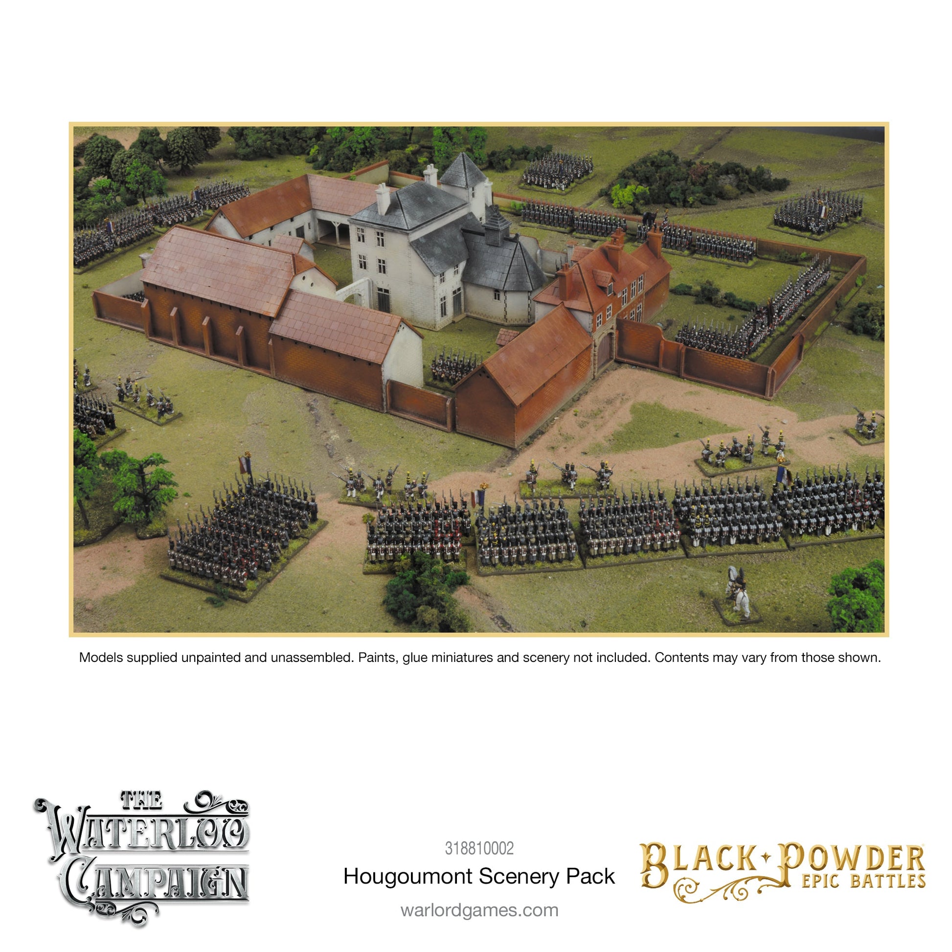 Epic Battles: Waterloo - Battles: Waterloo - Hougoumont Scenery Pack