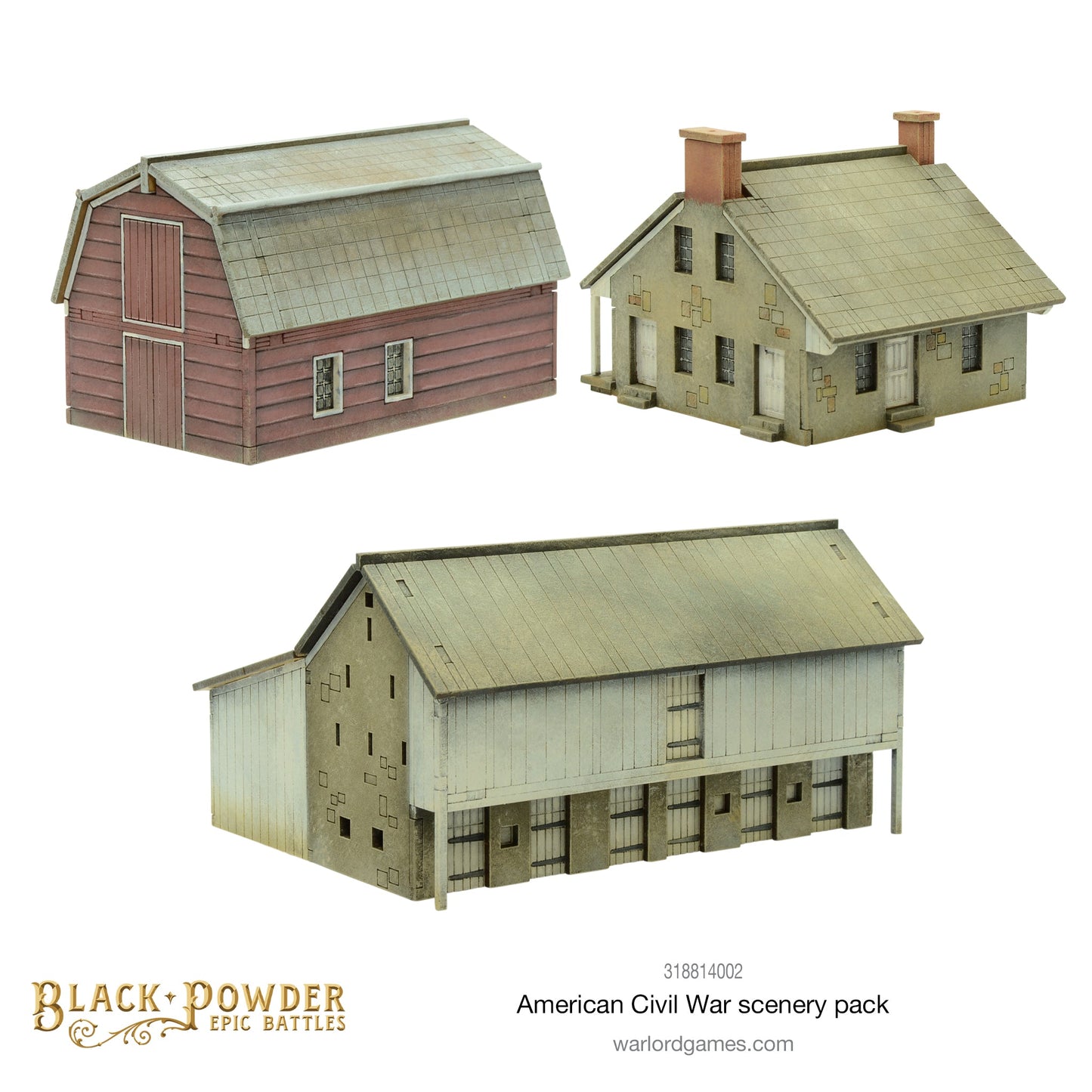 Epic Battles: American Civil War - ACW American Civil War Scenery Pack