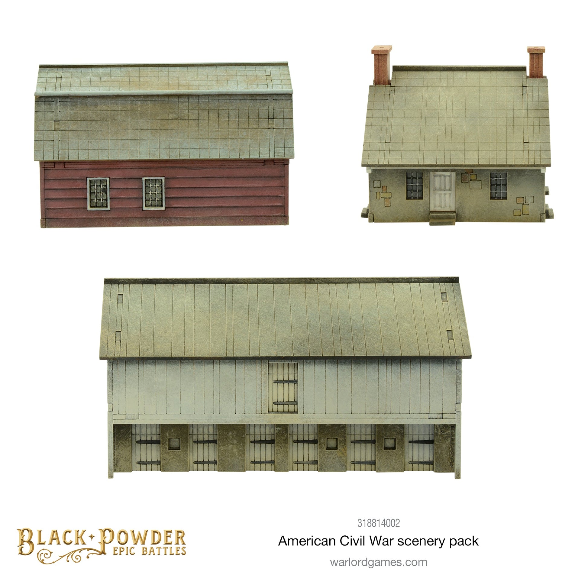 Epic Battles: American Civil War - ACW American Civil War Scenery Pack