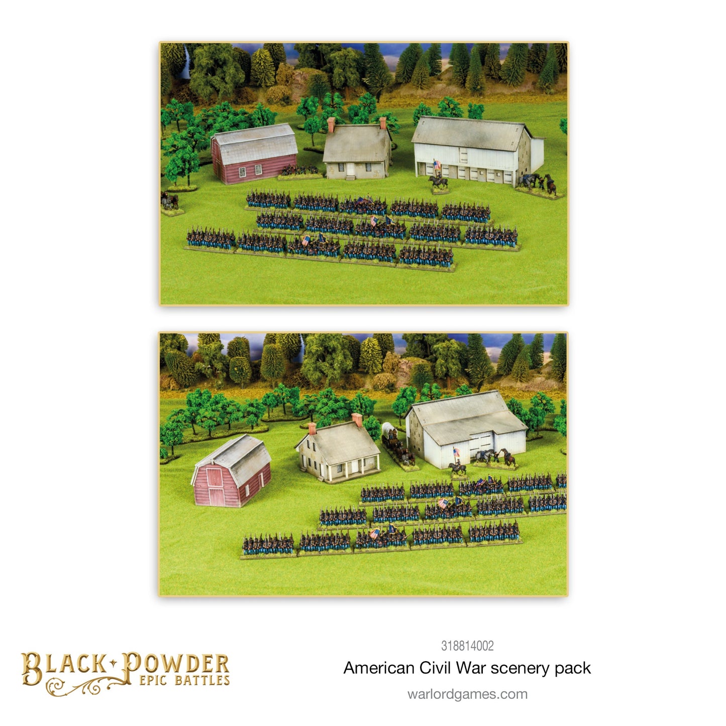 Epic Battles: American Civil War - ACW American Civil War Scenery Pack