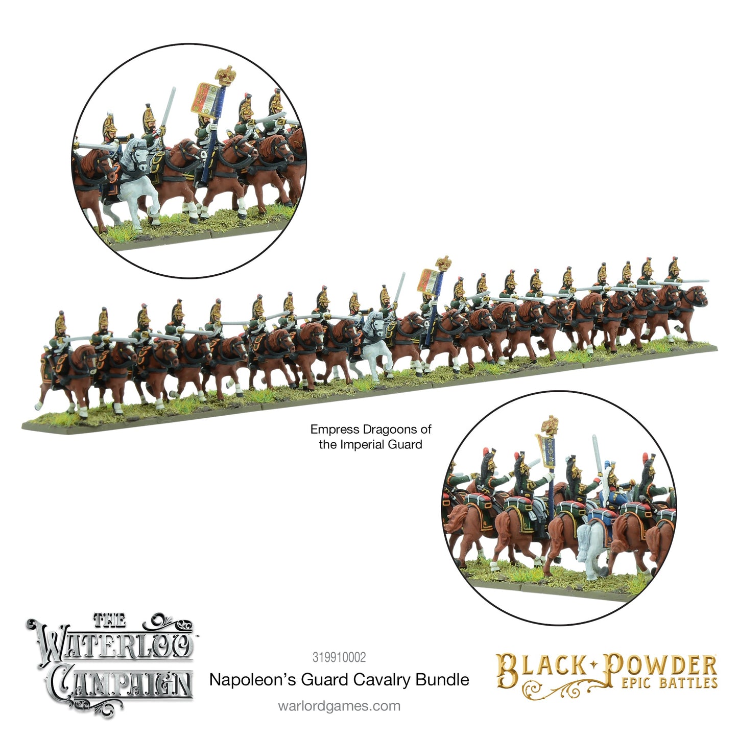 Black Powder: French - Battles: Waterloo - Napoleon's Guard Cavalry Bundle