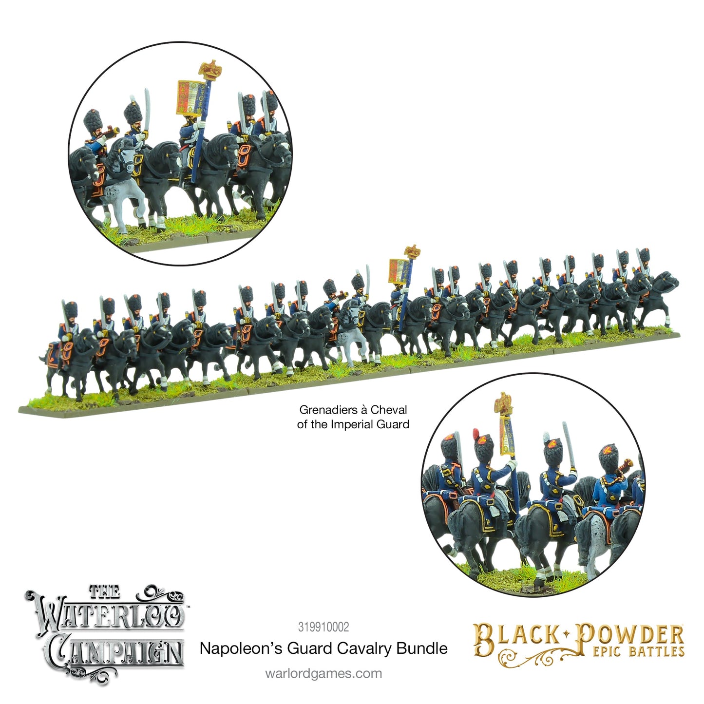 Black Powder: French - Battles: Waterloo - Napoleon's Guard Cavalry Bundle