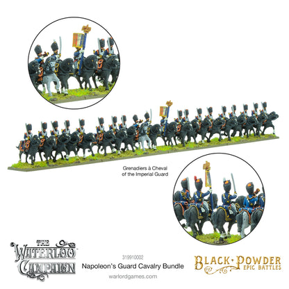 Black Powder: French - Battles: Waterloo - Napoleon's Guard Cavalry Bundle