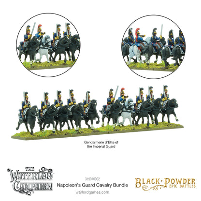 Black Powder: French - Battles: Waterloo - Napoleon's Guard Cavalry Bundle