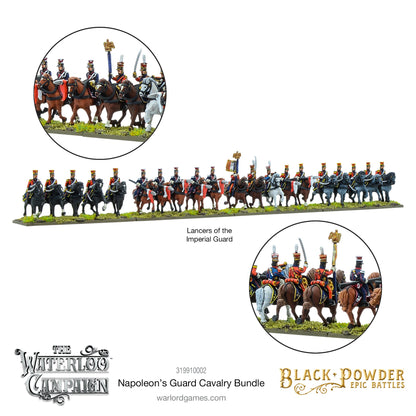 Black Powder: French - Battles: Waterloo - Napoleon's Guard Cavalry Bundle