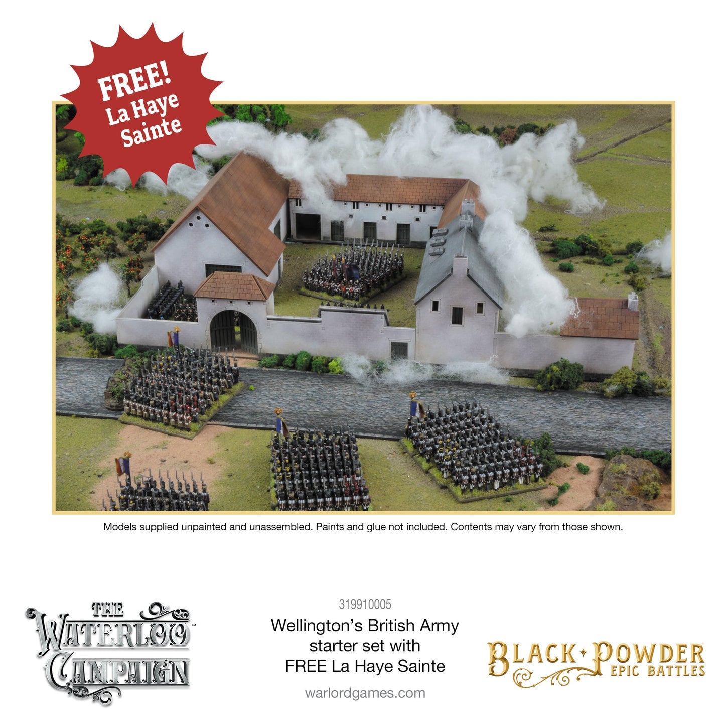 Epic Battles: Waterloo - Battles: Waterloo British Starter Army Special Offer
