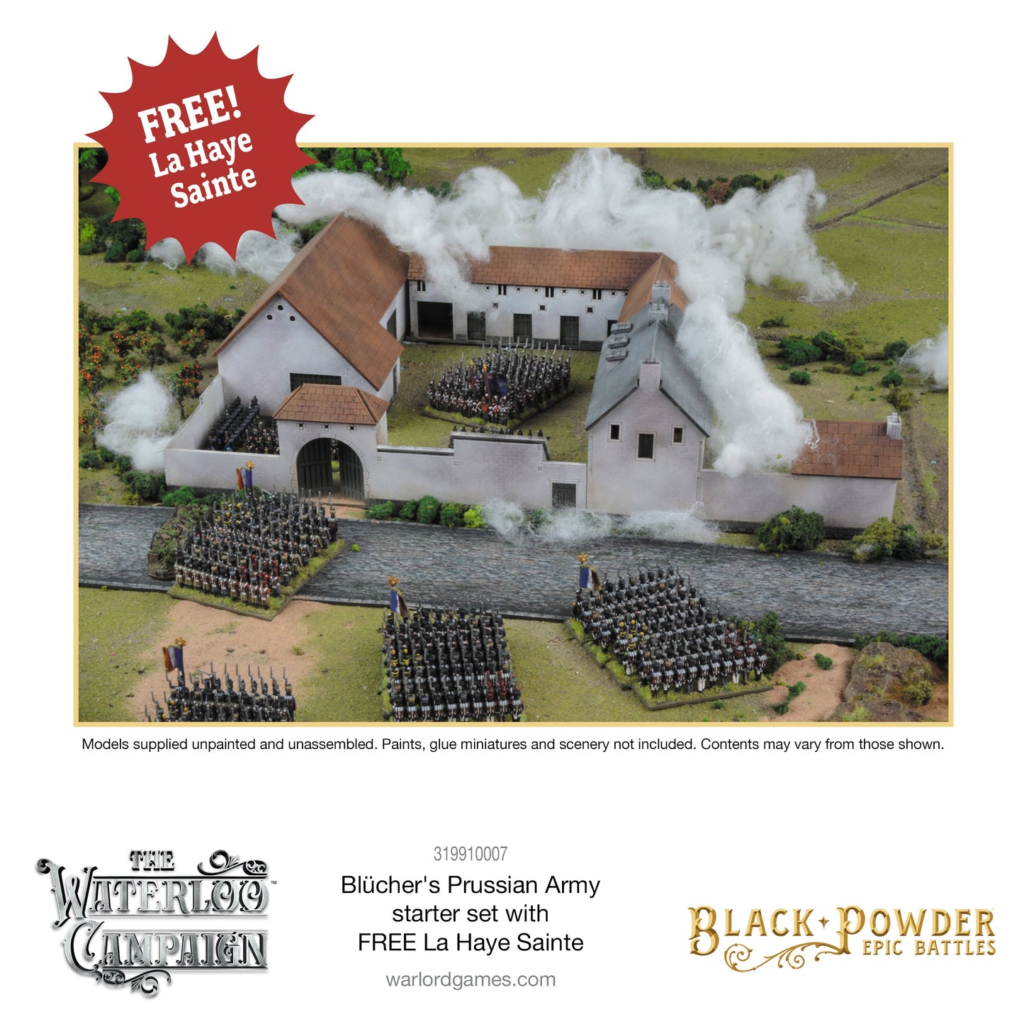 Epic Battles: Waterloo - Battles: Waterloo Prussian Starter Army Special Offer