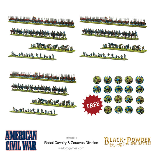 Epic Battles: American Civil War - Battles - American Civil War Rebel Cavalry & Zouaves Division