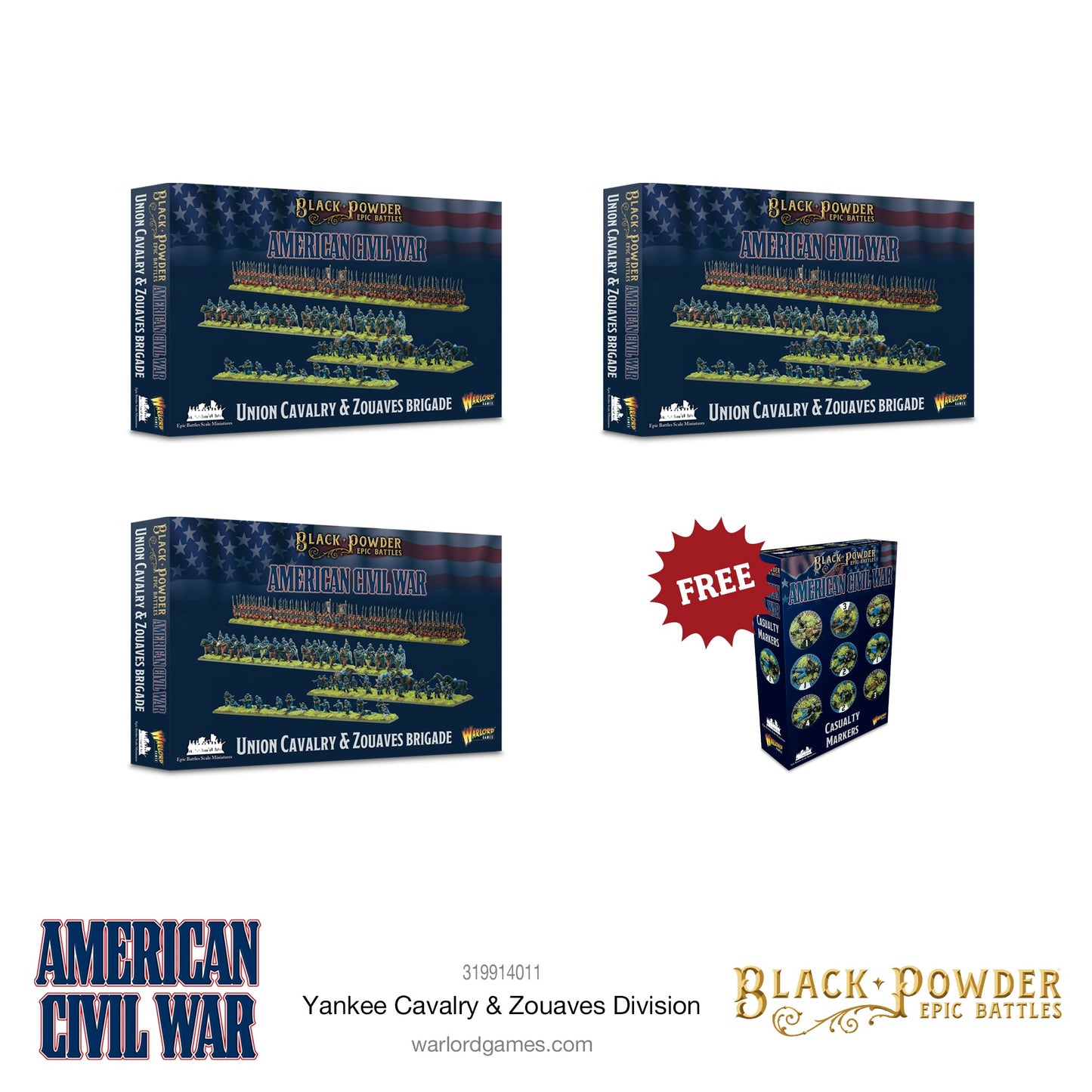 Epic Battles: American Civil War - Battles - American Civil War Yankee Cavalry & Zouaves Division