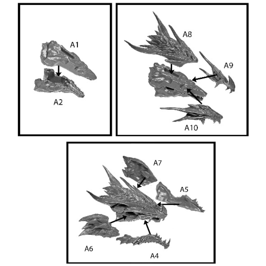 Warlords of Erehwon: Argloth Rivelwyr Destroyer of Empires - Fantasy Dragon