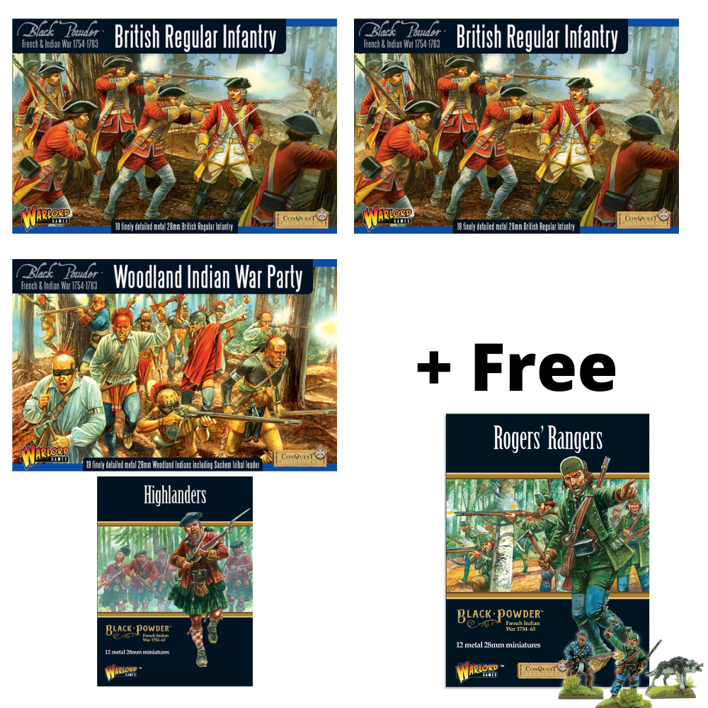 Black Powder: Start Collecting: Black Powder: French Indian War - British