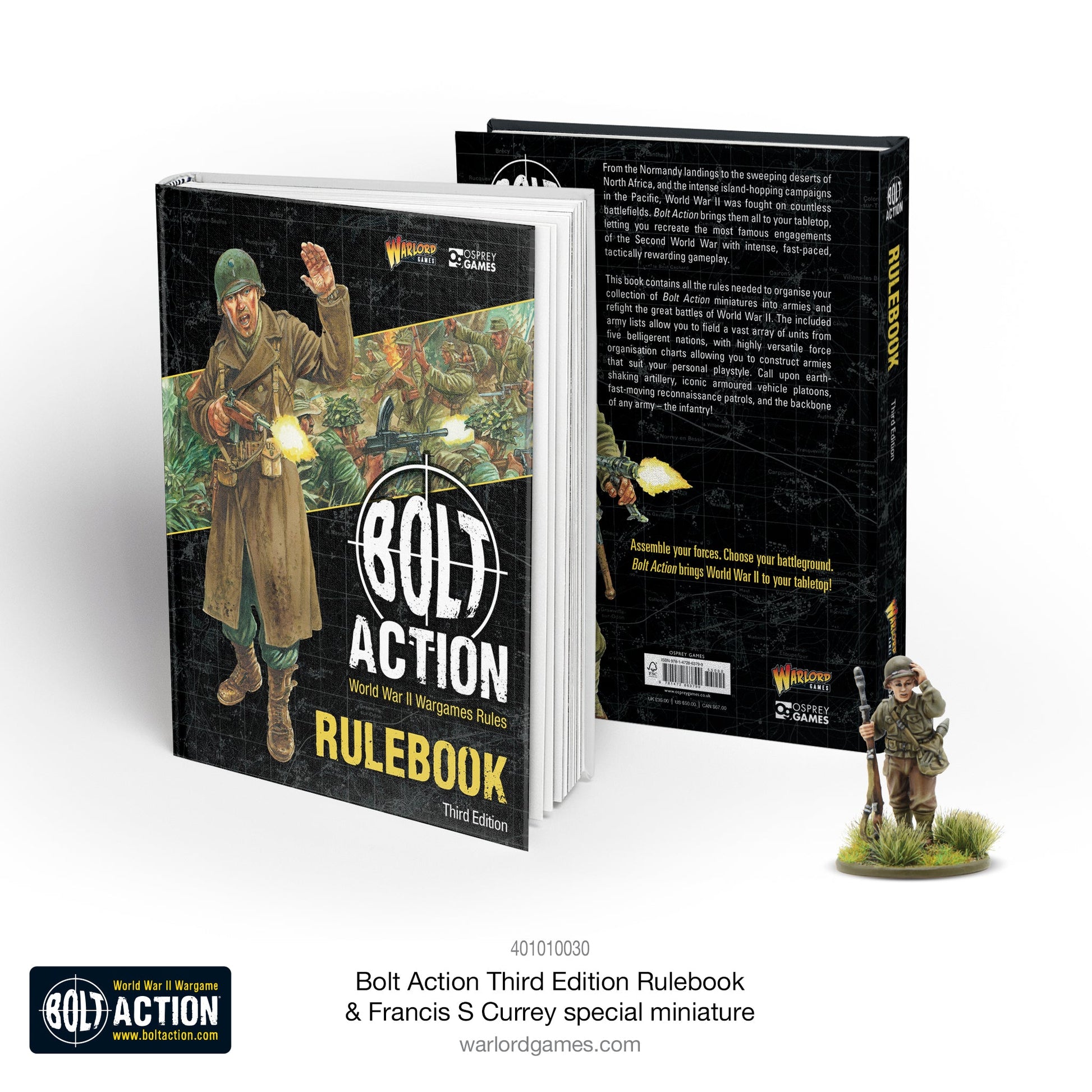 Achtung Panzer!: British Tanks - Third Edition Rulebook with Francis S. Currey Special Miniature