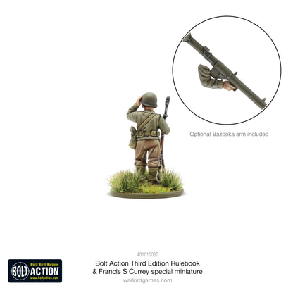 Achtung Panzer!: British Tanks - Third Edition Rulebook with Francis S. Currey Special Miniature
