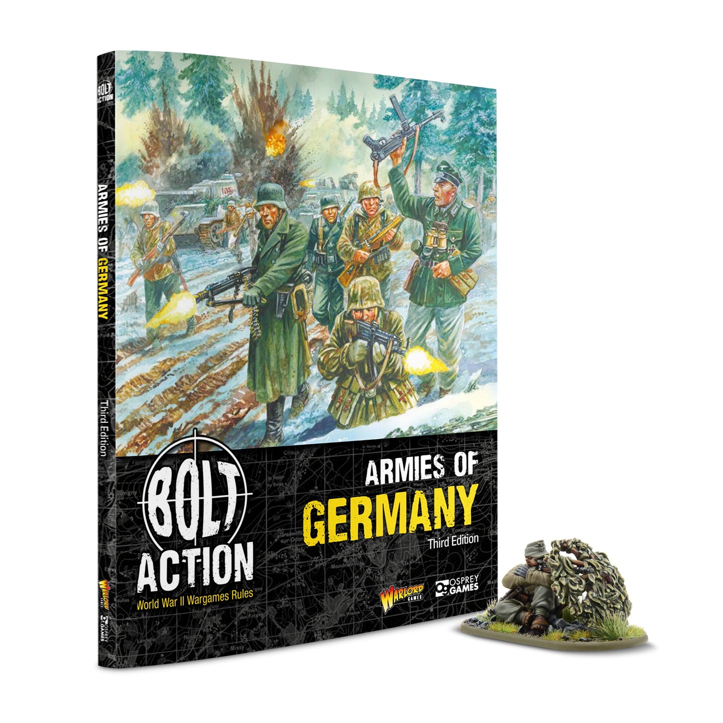 Bolt Action: German - Armies of Germany: Third Edition with Josef "Sepp" Allerberger Special Figure