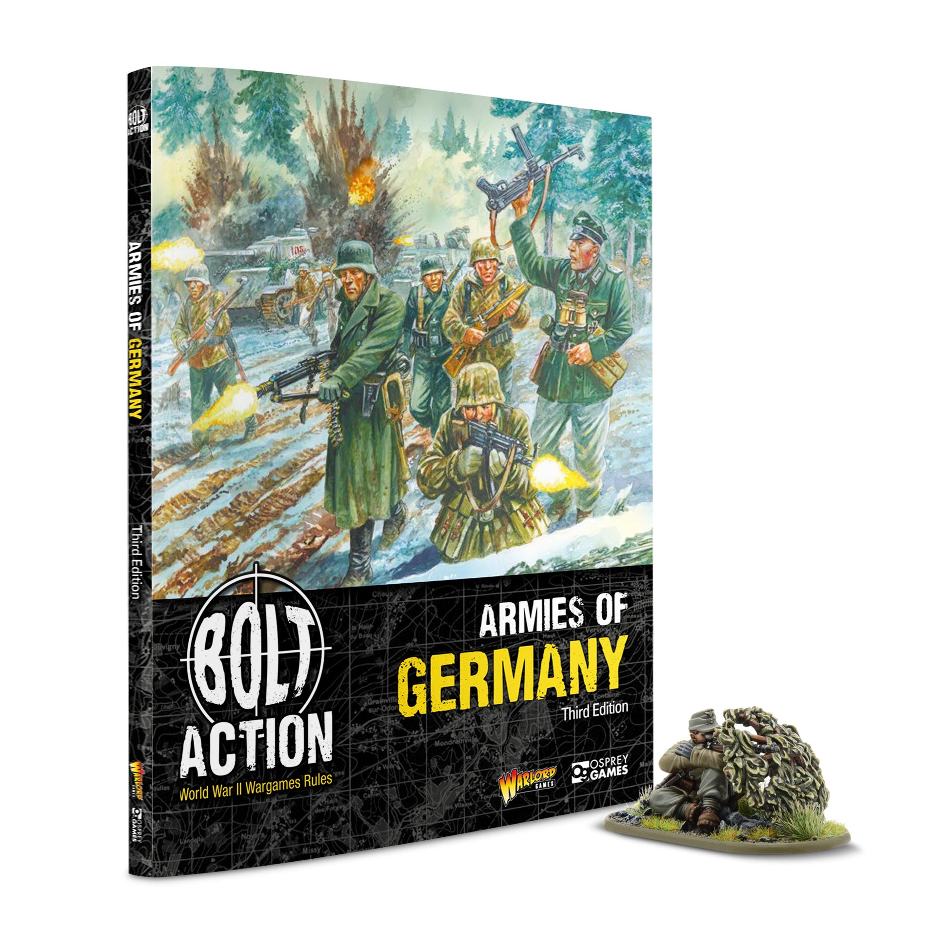 Bolt Action: German - Armies of Germany: Third Edition with Josef "Sepp" Allerberger Special Figure