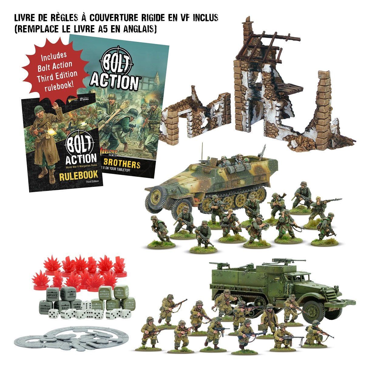 Bolt Action: German - Band of Brothers - French Language Bolt Action: Third Edition Starter Set
