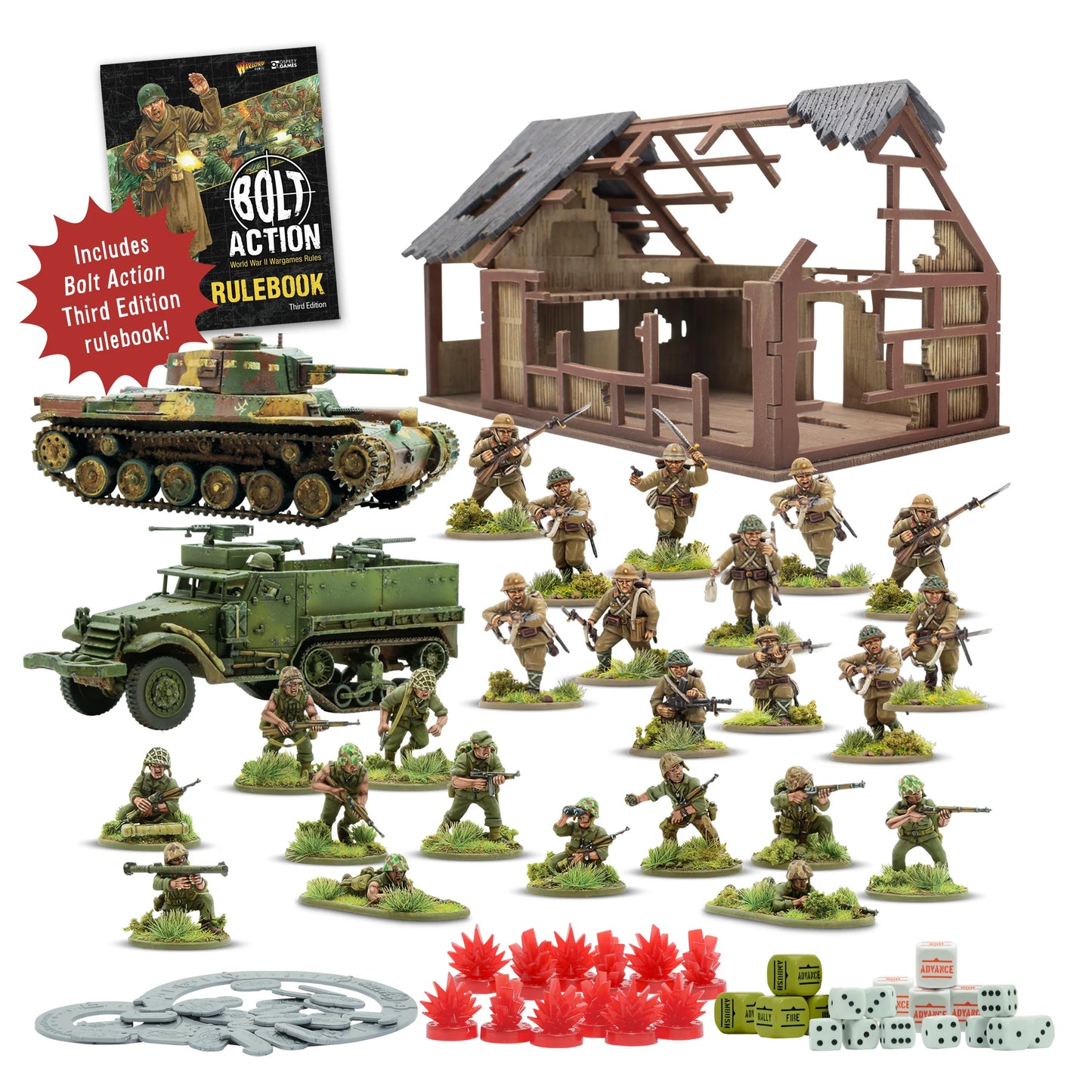 Island Assault! Bolt Action Third Edition Starter Set