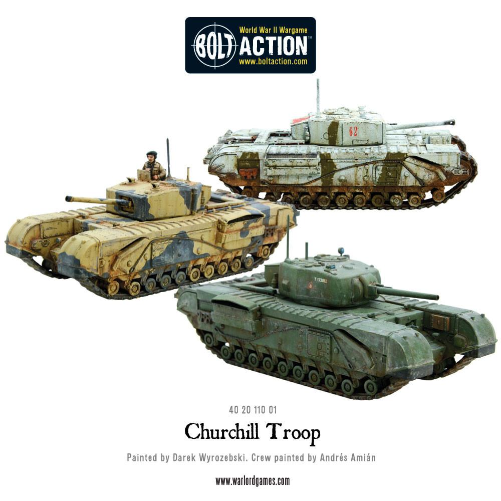 Achtung Panzer!: British Tanks - Churchill Troop