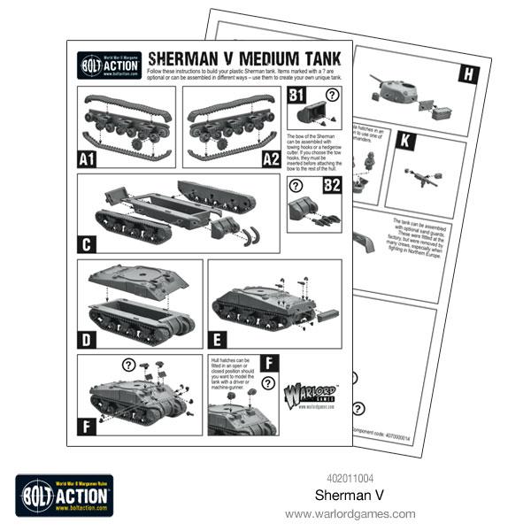 Achtung Panzer!: British Tanks - Sherman V (M4A4)