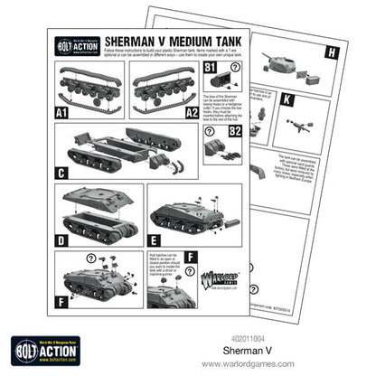 Achtung Panzer!: British Tanks - Sherman V (M4A4)