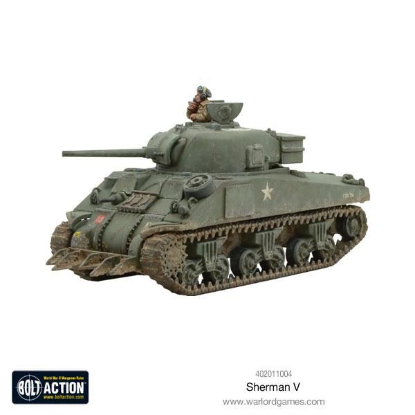 Achtung Panzer!: British Tanks - Sherman V (M4A4)