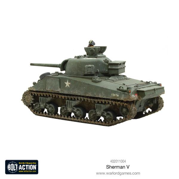 Achtung Panzer!: British Tanks - Sherman V (M4A4)