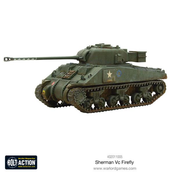 Achtung Panzer!: British Tanks - Sherman Firefly Vc (Plastic Box)