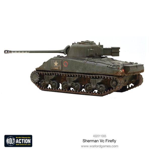 Achtung Panzer!: British Tanks - Sherman Firefly Vc (Plastic Box)