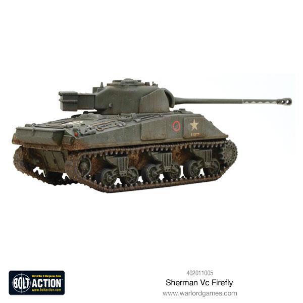 Achtung Panzer!: British Tanks - Sherman Firefly Vc (Plastic Box)