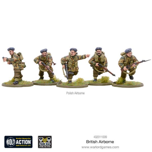 Bolt Action: British Airborne WWII Allied Paratroopers