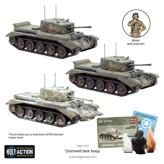 Achtung Panzer!: British Tanks - Cromwell Tank Troop