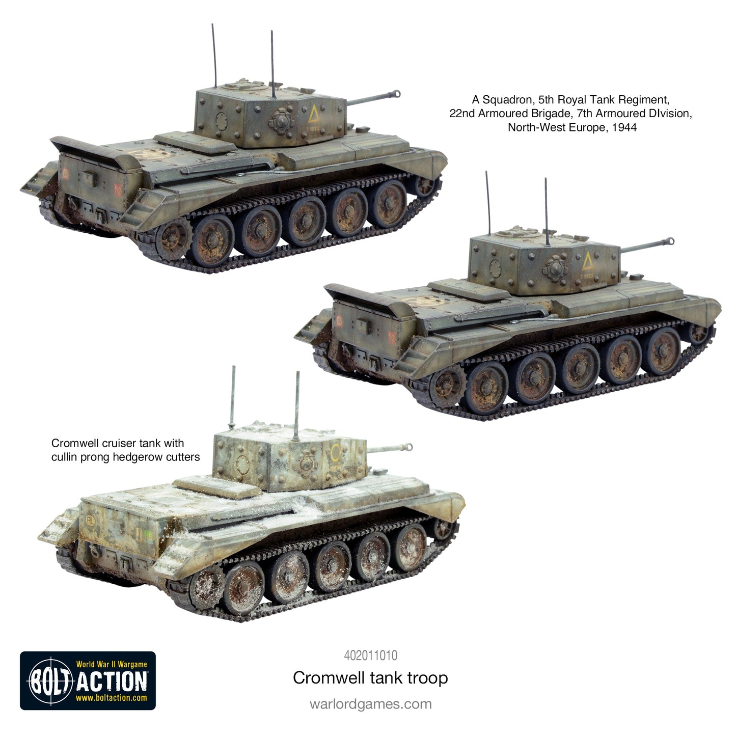 Achtung Panzer!: British Tanks - Cromwell Tank Troop