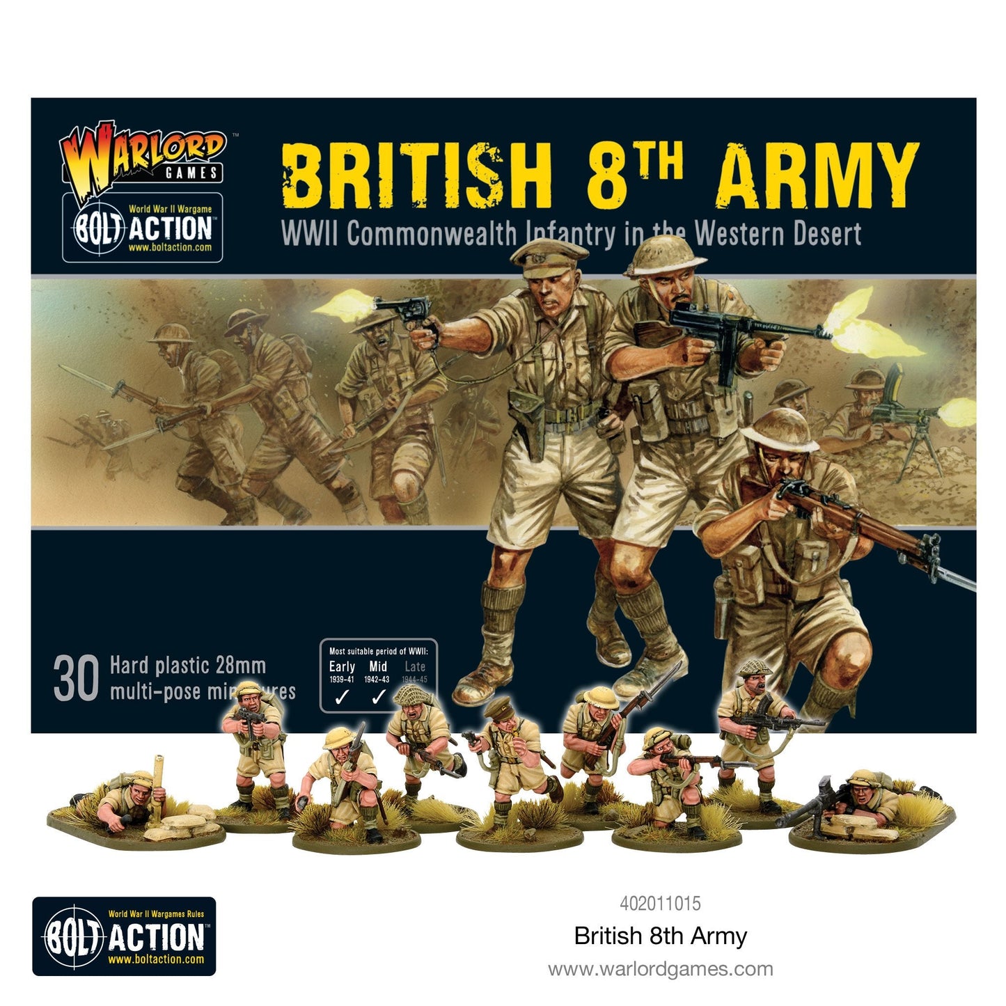 Bolt Action: German - Starter Set – Gentleman's War - Desert Rats Bundle